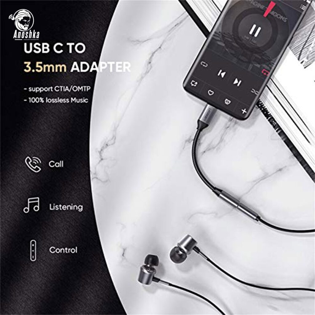 UGREEN USB-C to 3.5mm headphone jack adapter