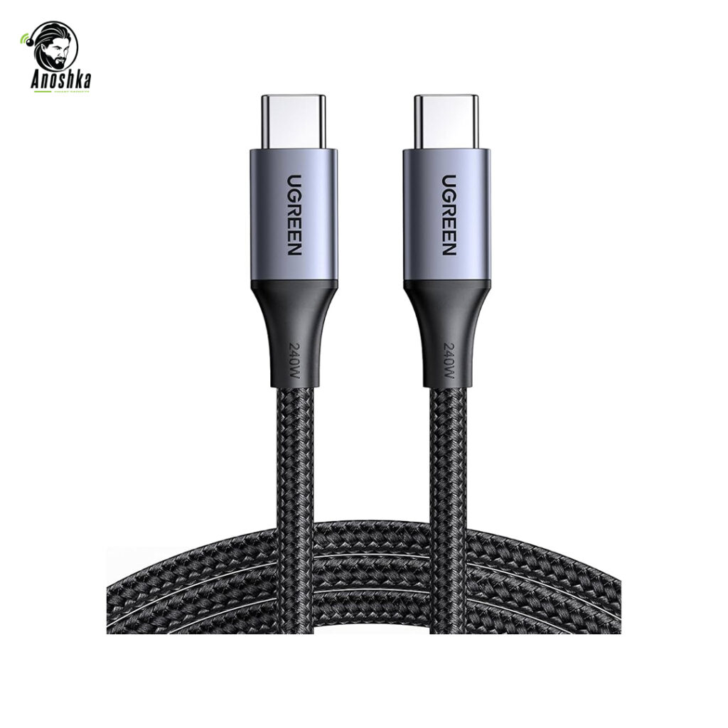 UGREEN US535 USB-C to USB-C cable 240W 2m space gray