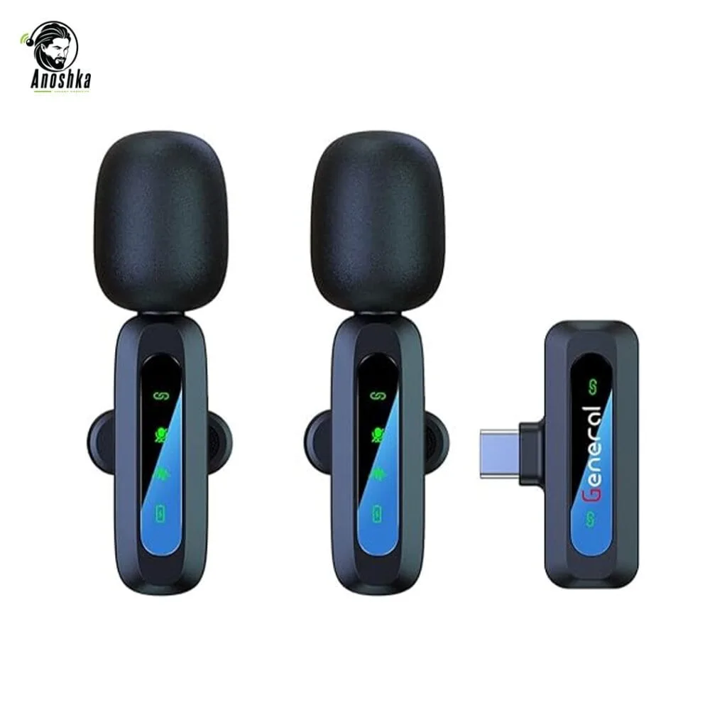 General GM37 Wireless Lavalier Microphone Type-C Plug & Play Android Smartphone