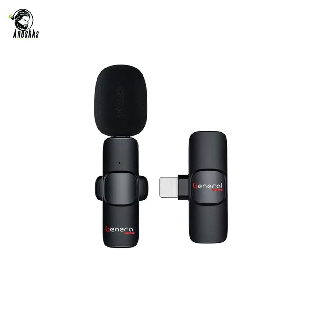 K10 K1 Wireless Lavalier Microphone USB C for Smartphone