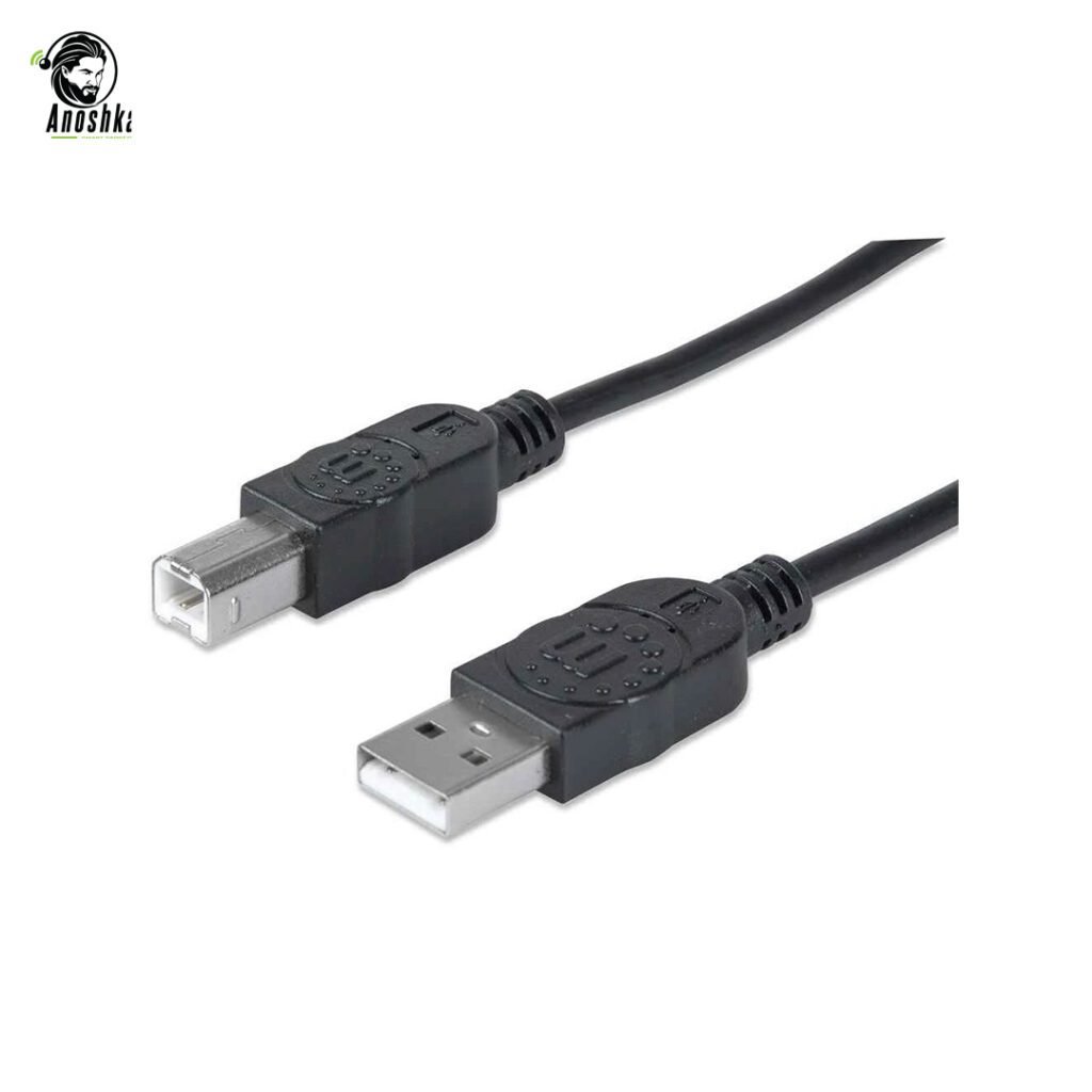 Manhattan 394611 USB printer cable A male to B male 1.8m