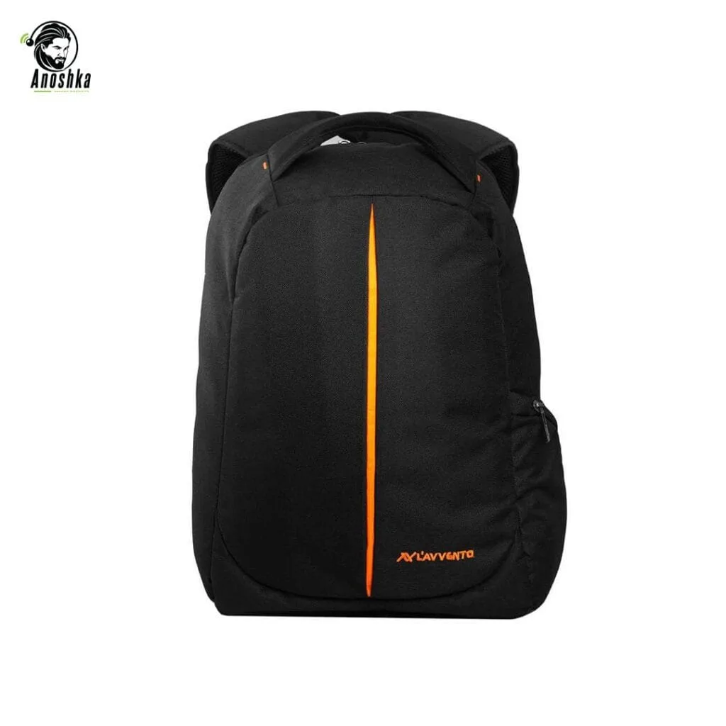 L'L'AVVENTO BG04B anti-theft laptop backpack Anti-Theft Laptop Backpack 15.6 Inch Nylon Secure Computer Carrying Bag