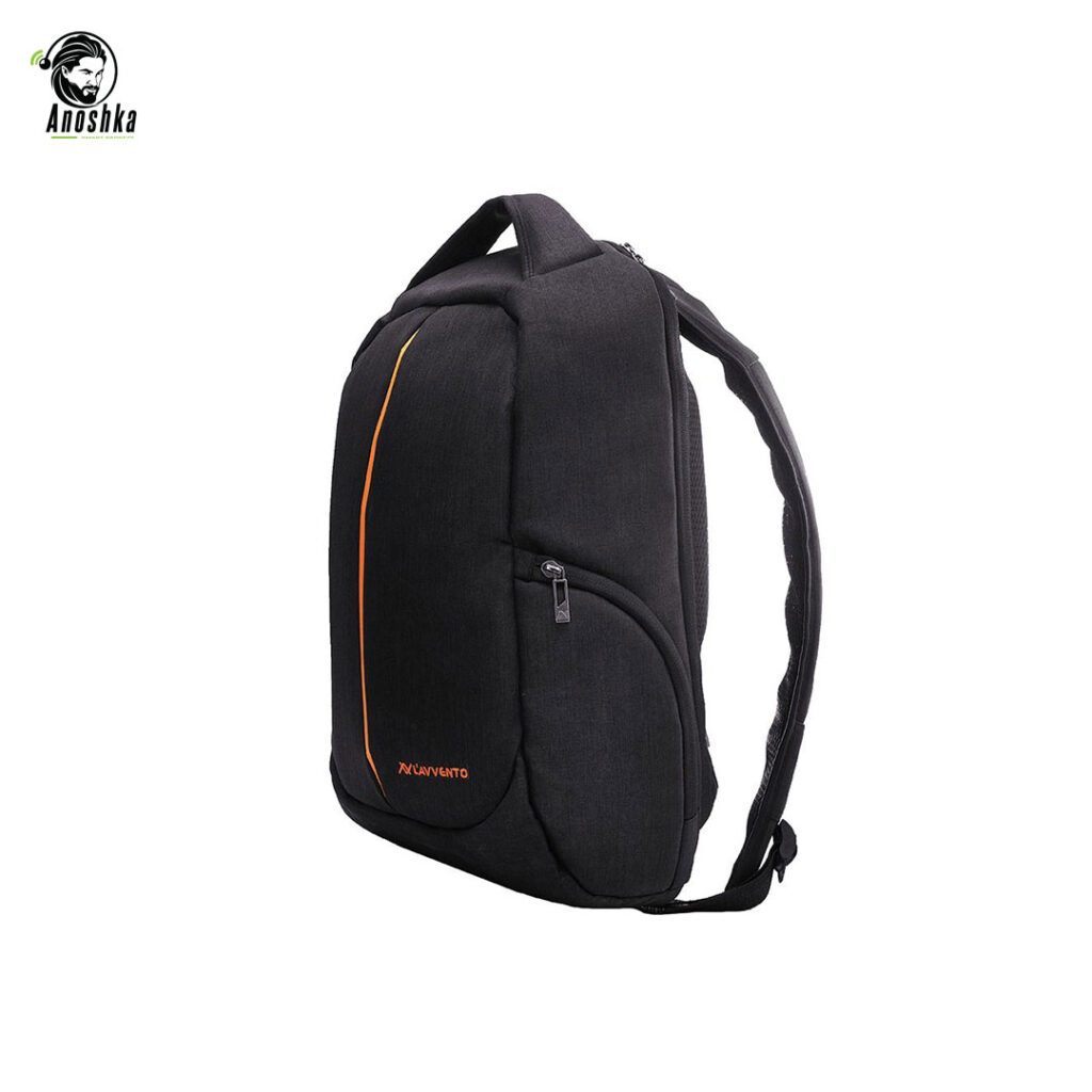 LAVVENTO BG04B anti theft laptop backpack 15.6 inch black