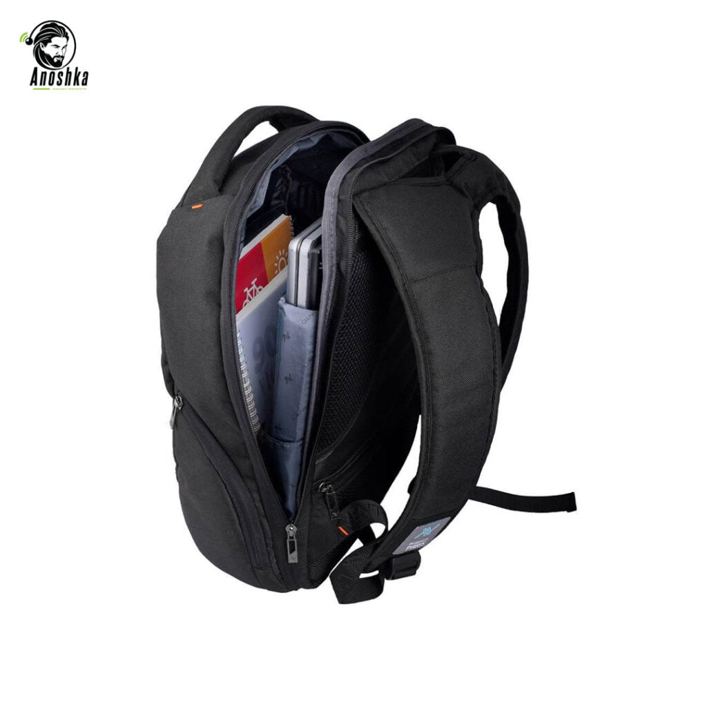 LAVVENTO BG04B anti theft laptop backpack 15.6 inch black