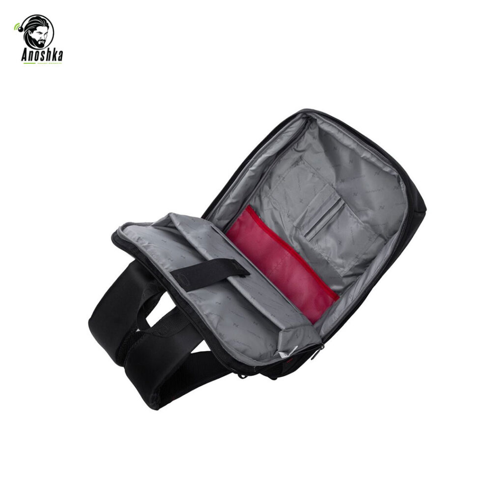 LAVVENTO BG814 laptop backpack 15.6 inch black durable