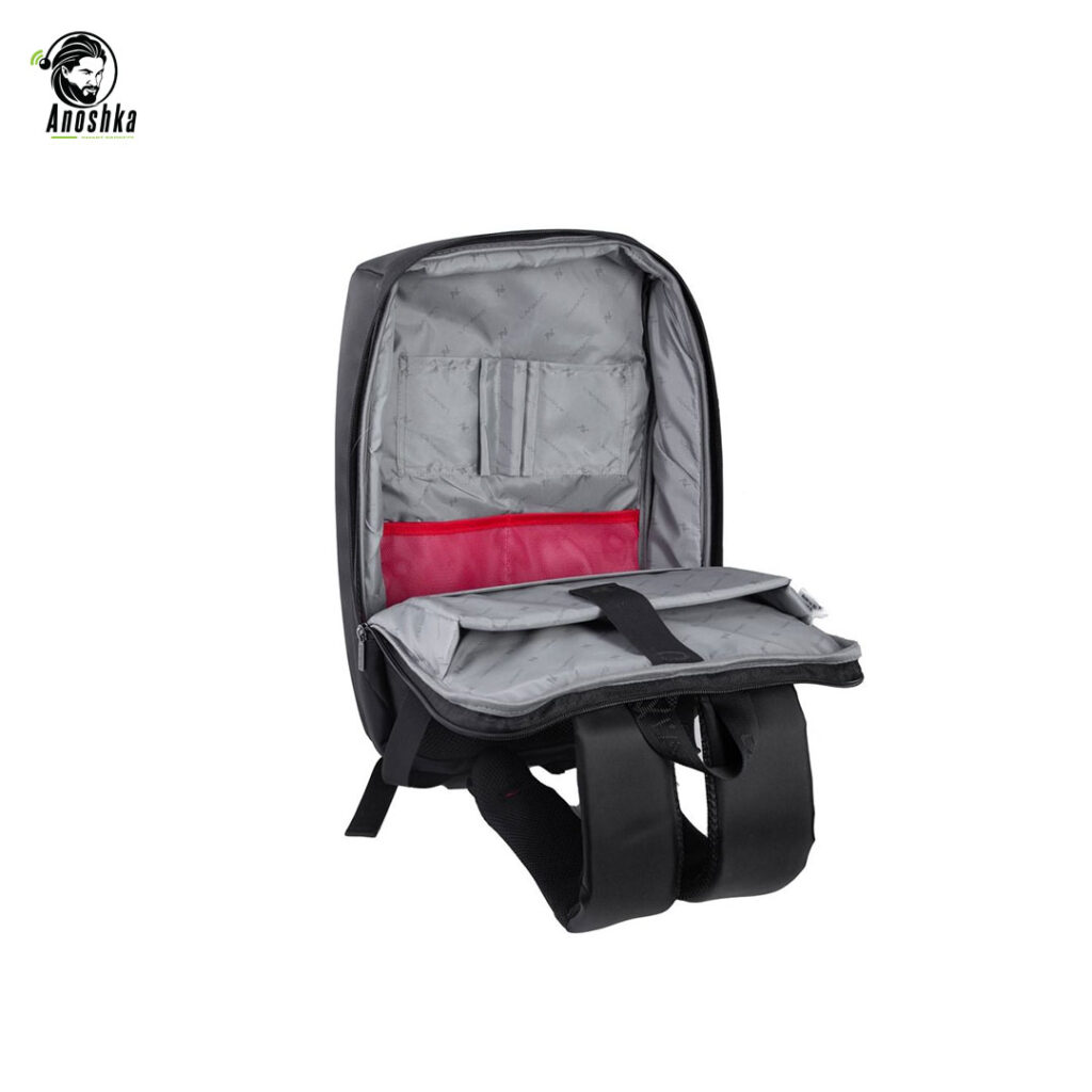 LAVVENTO BG814 laptop backpack 15.6 inch black durable