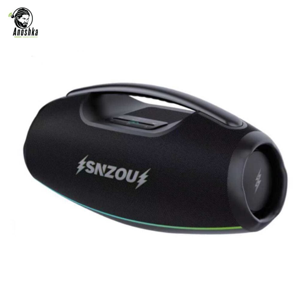 Snzou SN-30 Portable Bluetooth Speaker with 7-Color Rhythm LED Lights