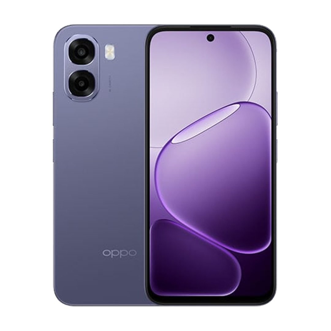 OPPO A6x smartphone with 4GB RAM, 128GB storage, Snapdragon 685 processor, and 120Hz display.