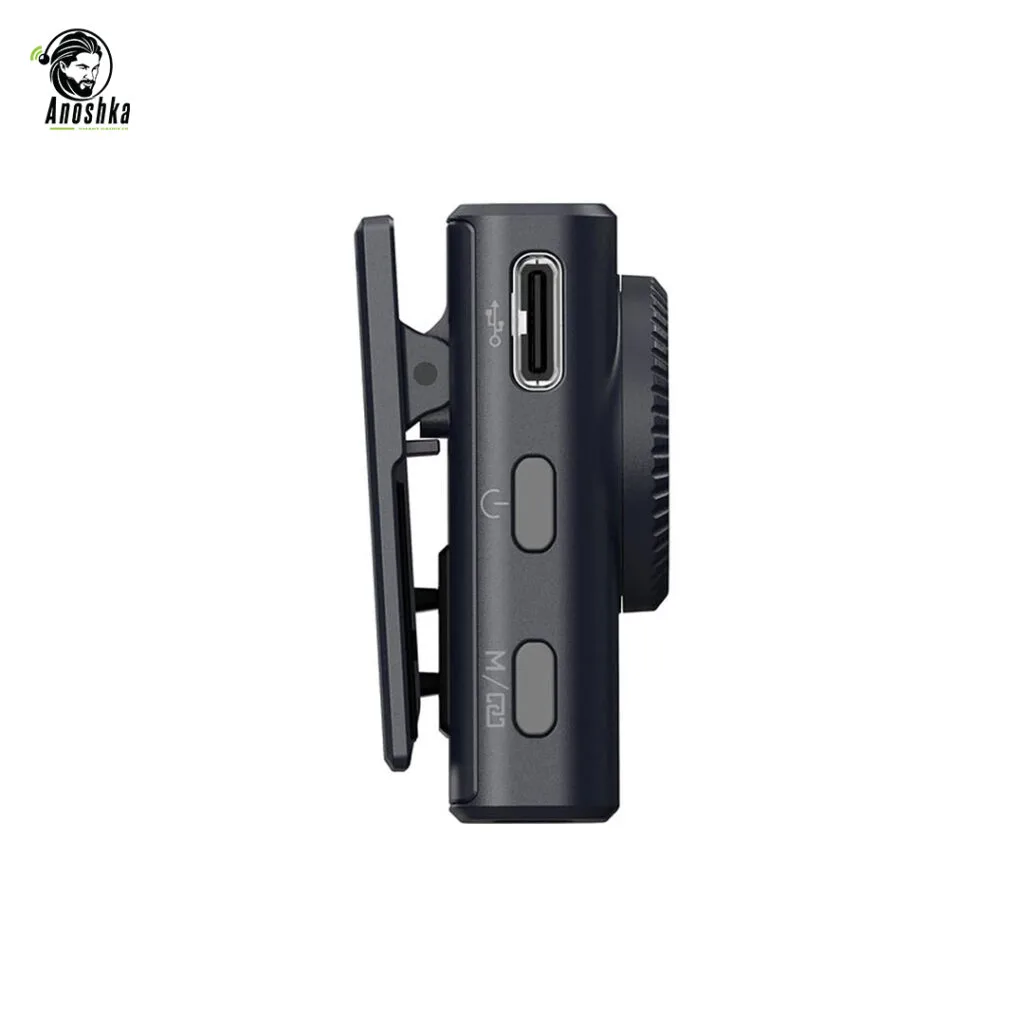 Hollyland Lark M2 Duo Combo Wireless Microphone System Black for Camera and Phone