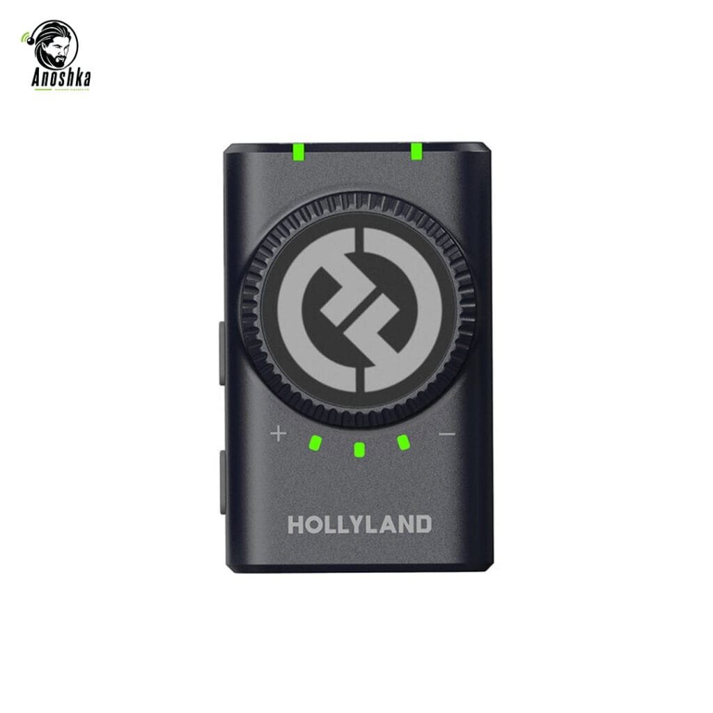 Hollyland Lark M2 Duo Combo Wireless Microphone System Black for Camera and Phone
