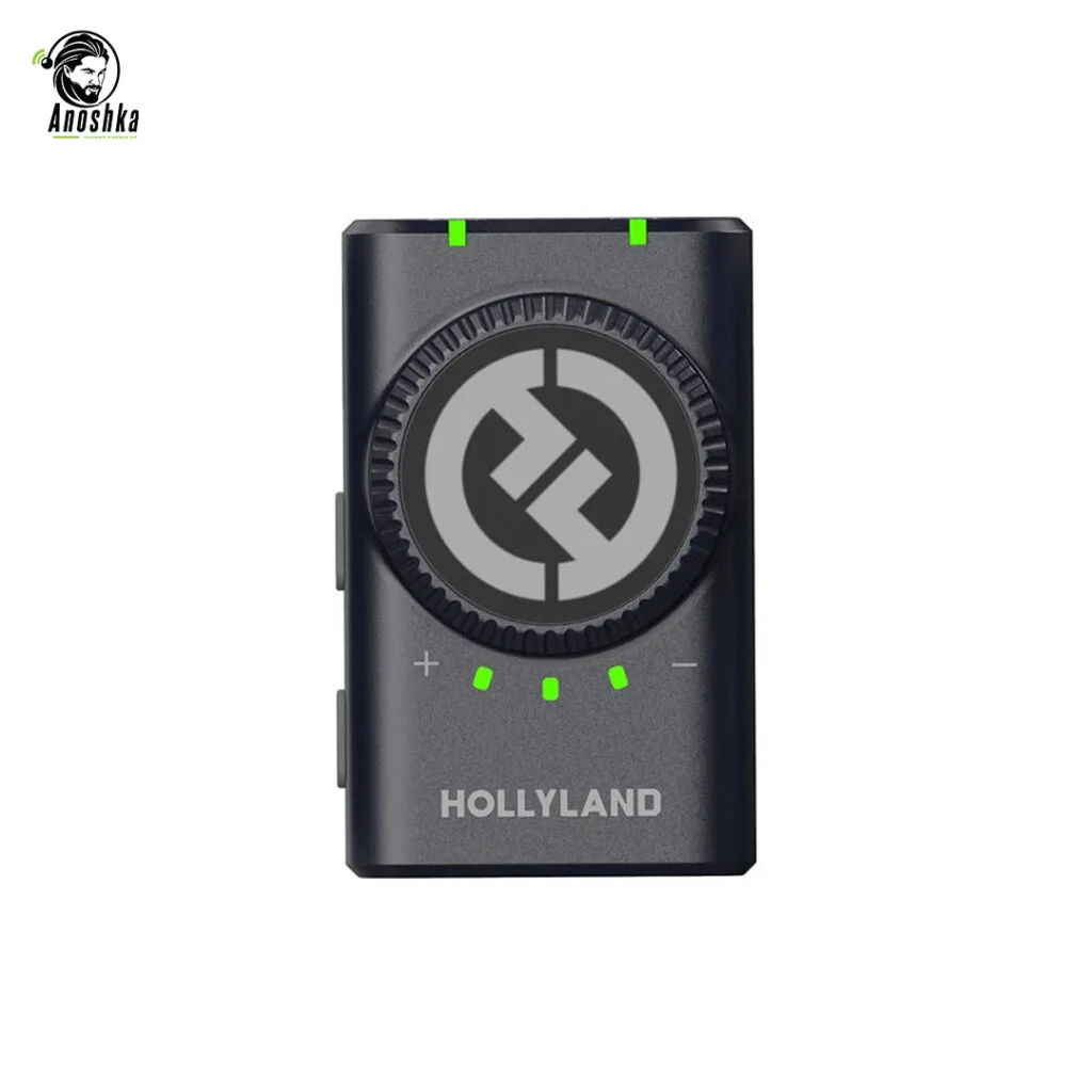 Hollyland Lark M2 Duo Combo Wireless Microphone System Black for Camera and Phone